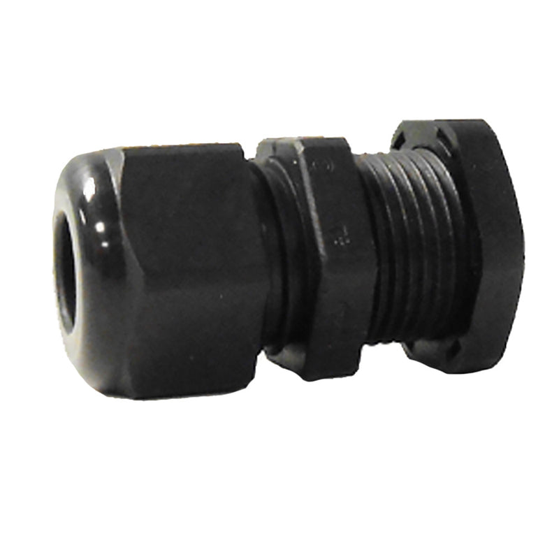 Trident Marine 3/8" Straight Thru-Fitting f/Use w/LPG Copper Tubing or Solenoid Wiring [1438-8876]