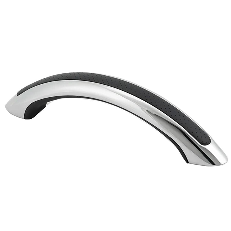 Whitecap 9" Stainless Steel Grab Handle with UV-Resistant Black Vinyl Inlay [S-7104]
