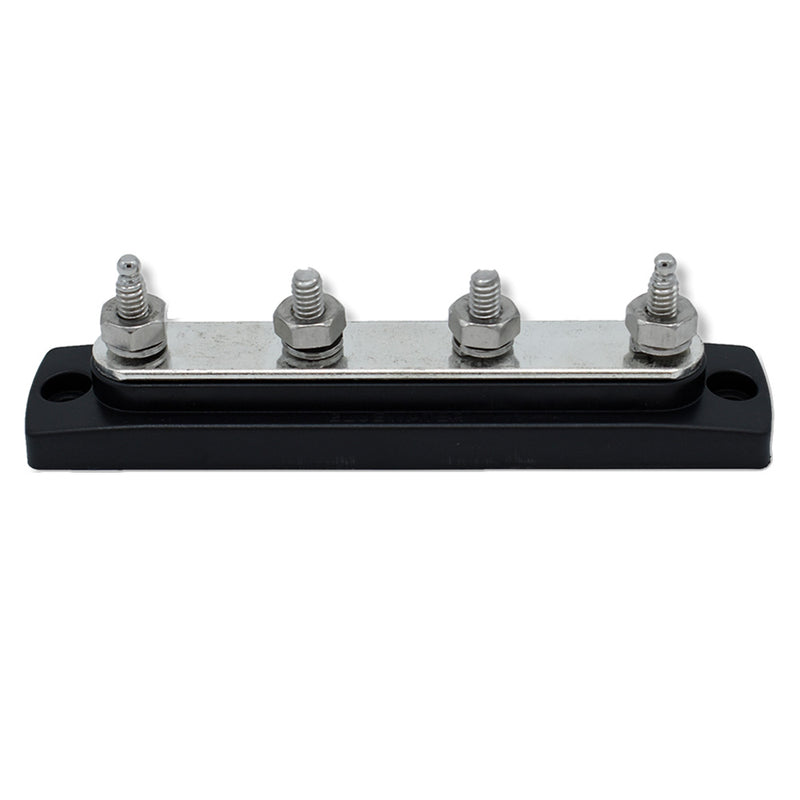 Bluewater Common Stud Busbar 4 Gang - Black [312303-B-020]
