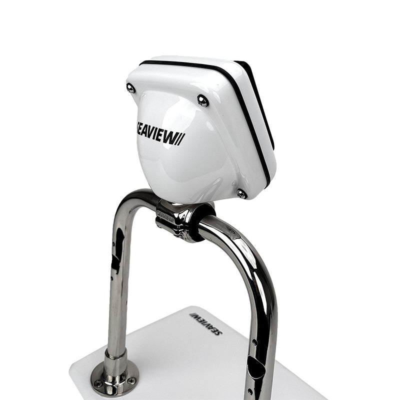 Seaview RailPod Uncut w/Single Base Rail Clamp - 11.125"W x 8"H Usable Face [SV4800R]