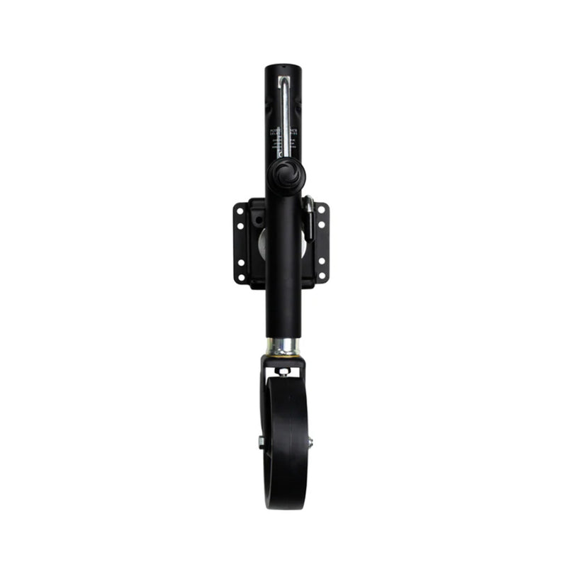 Powerwinch Select Series Jack - 1500lb, Bolt-On, Single Wheel, Carbon Black [21400-J-1500-B1-B-R]