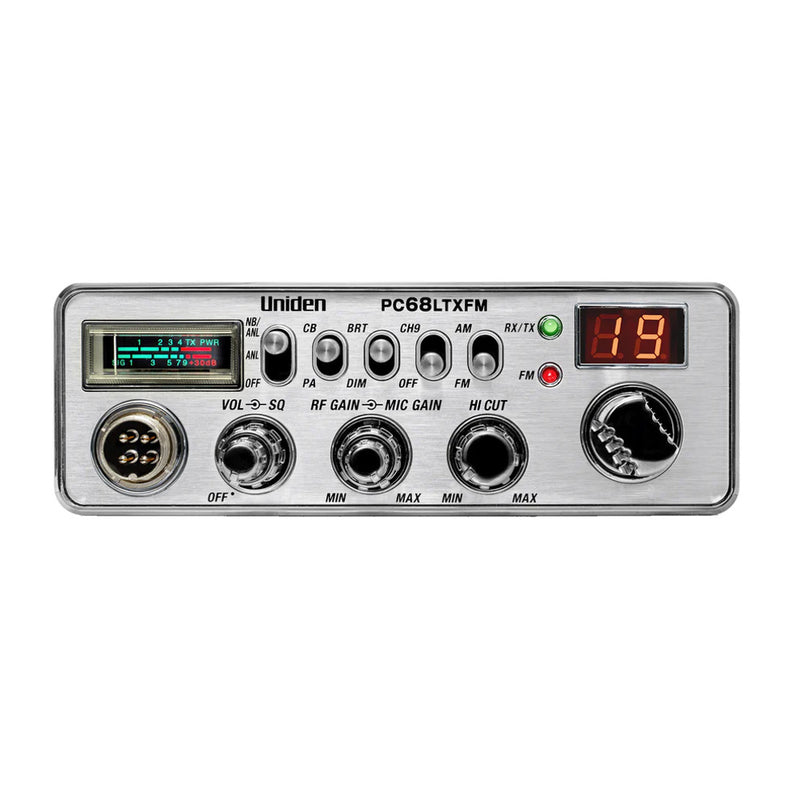 Uniden Dual-Mode AM/FM CB Radio [PC68LTXFM]
