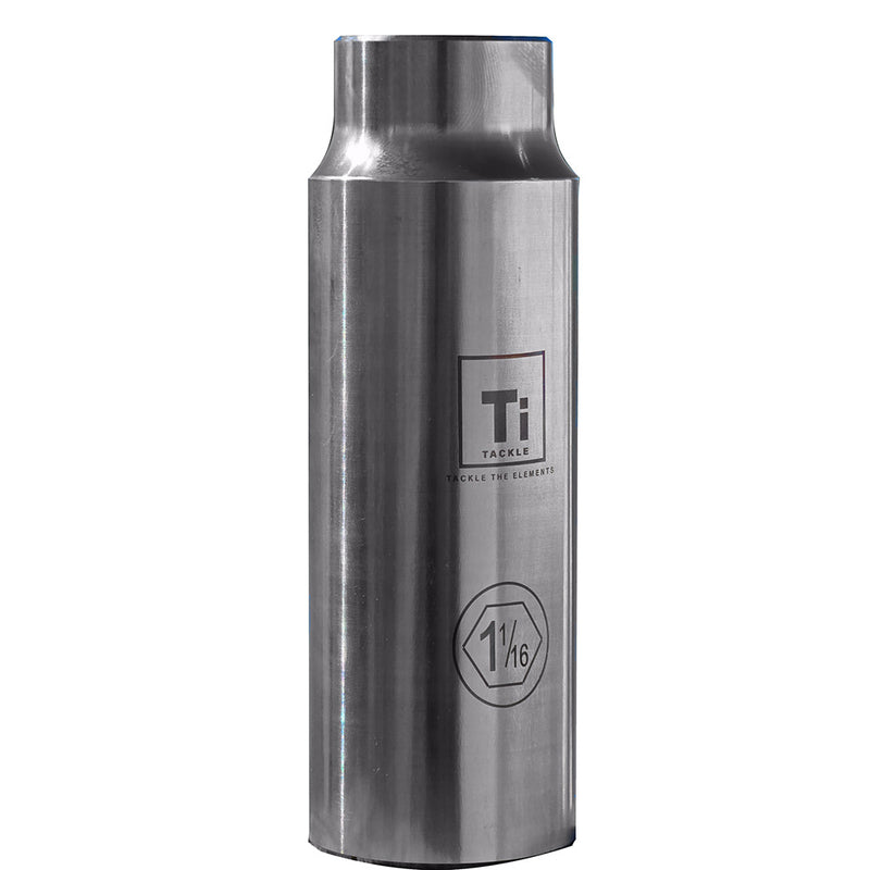 Ti-Tackle Titanium Prop Nut Socket 1-1/16" - 1/2" Drive [TT-PROP-SOCKET]