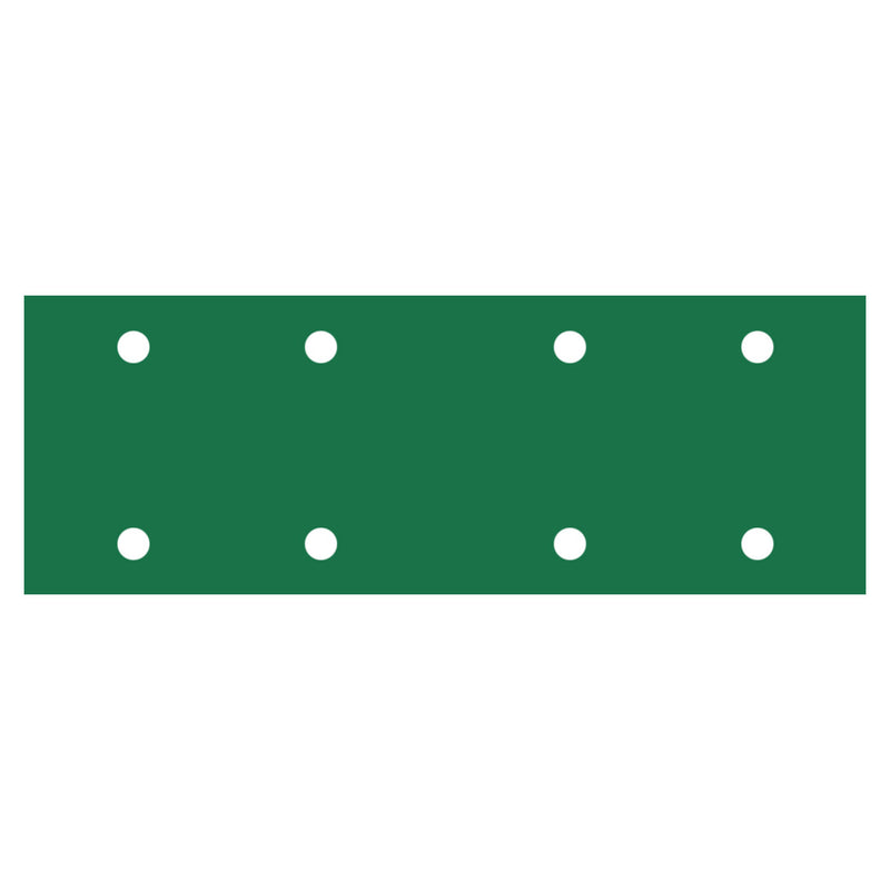 RUPES PROCUT Film Abrasive Sheets 70mm x 200mm (2.75" x 7.8") - 8 Holes - P120 Grit *Box of 100pcs [9.45FF120]