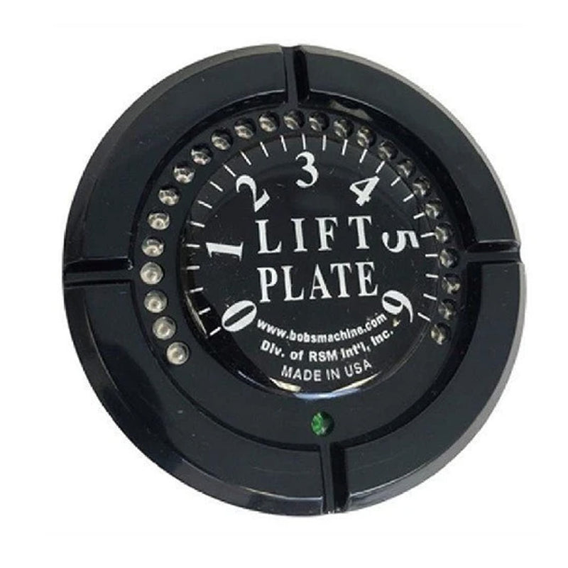 Bob's Machine LED Jack Plate Gauge - Black [110-300000]