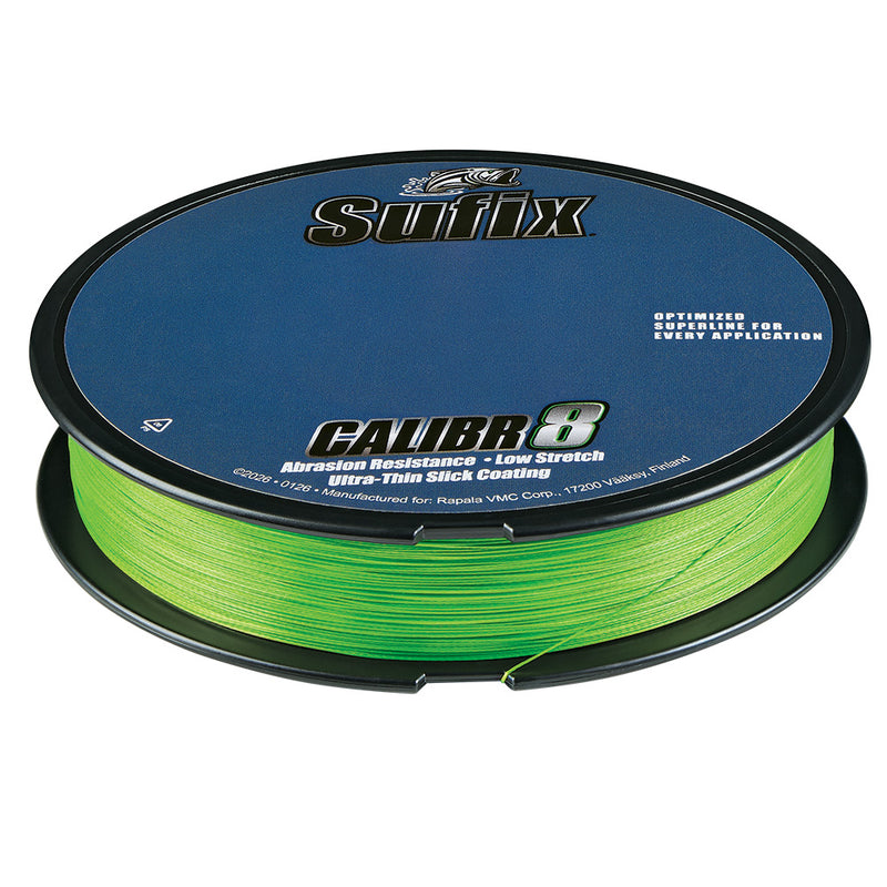 Sufix Calibr8 Braid 150yds 80lb - Neon Lime [694-080L]