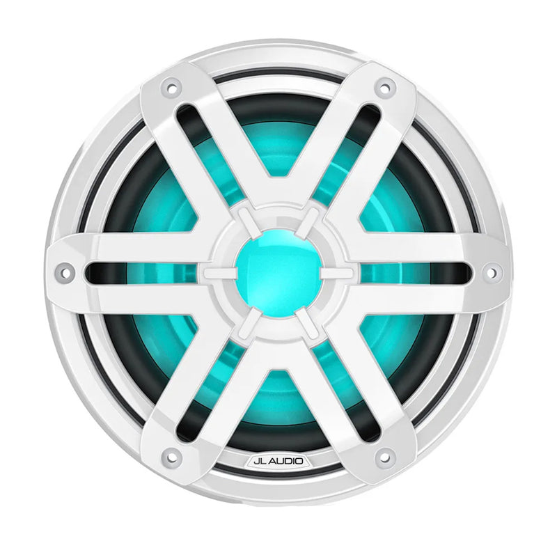 JL Audio M200 Marine Subwoofer 10" w/LED  White Sport Grille [010-04759-00]