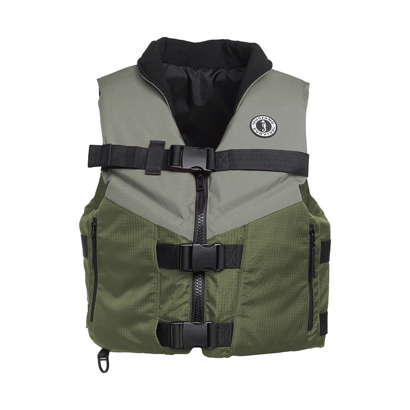 Mustang Accel Foam Vest - Green/Grey - Small [MV4627-833-S]