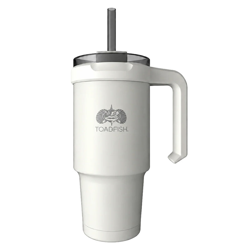 Toadfish SmartGrip Tumbler Non-Tip - 24oz - White [1405]