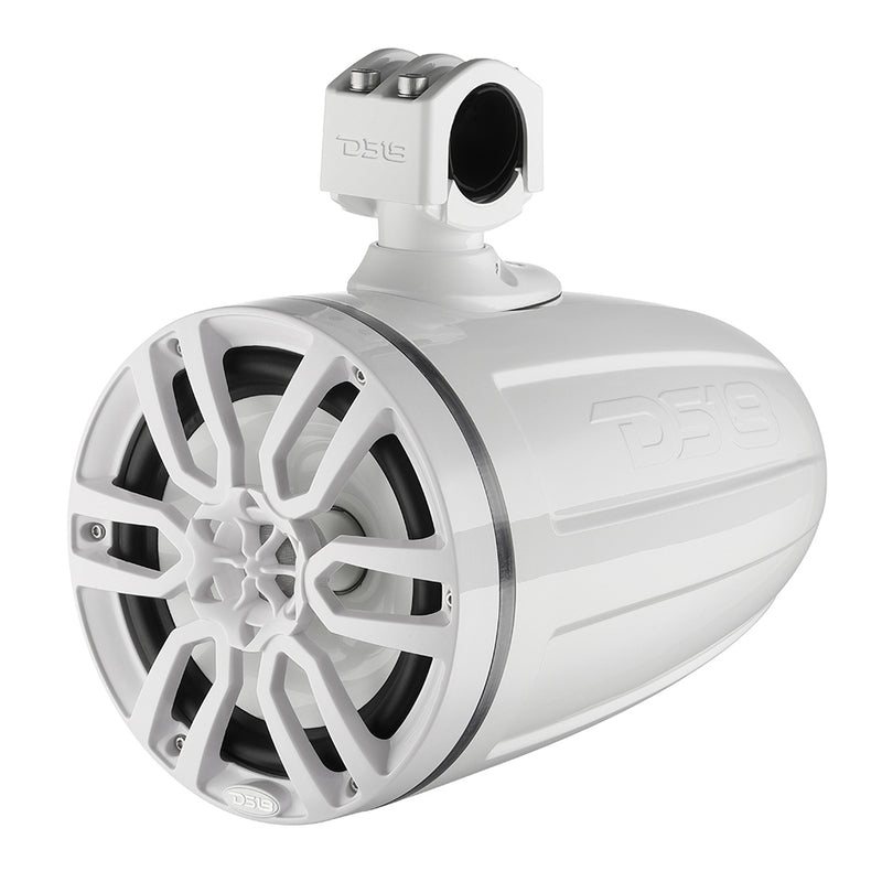 DS18 X Series HYDRO 6.5" Wakeboard Pod Tower Speaker w/RGB LED Light - 300W - White  [NXL-X6TP/WH]