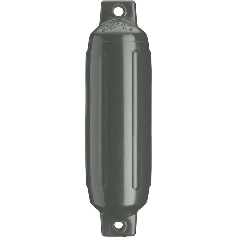 Polyform G-1 Twin Eye Fender 3.5" x 12.8" - Graphite [G-1 GRAPHITE]