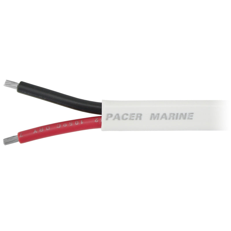 Pacer 18/2 AWG Duplex Cable - Flat Cable - Red/Black - 100' [W18/2DC-100]